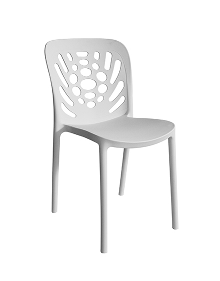 Plastic stackable dining chair/PP-85