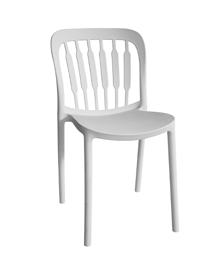 Plastic stackable dining chair/PP-83