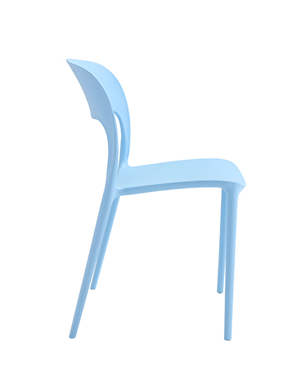 Plastic stackable dining chair/PP-637