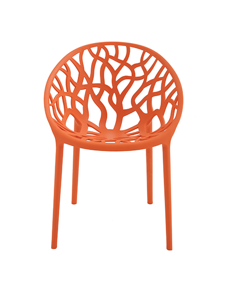 Plastic stackable dining chair/PP-732