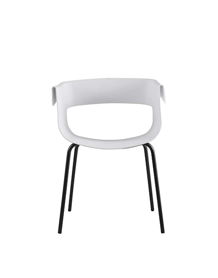 Plastic modern Dining chair/Collar62-B