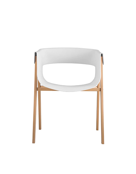 Plastic modern Dining chair/Collar62-A