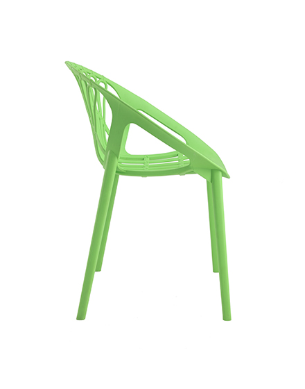 Plastic stackable dining chair/PP-725