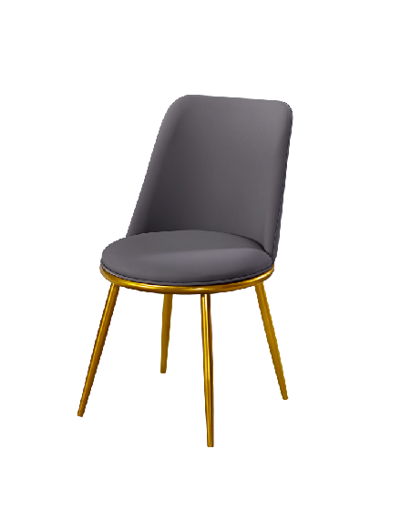 Europe luxury velvet fabric modern dining chair/DN-007