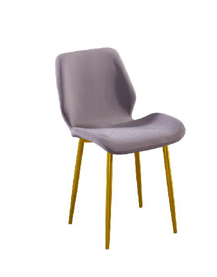 Europe luxury velvet fabric modern dining chair/DN-016