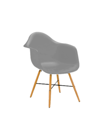 Plastic Leisure Dining Chair/PP-620-X