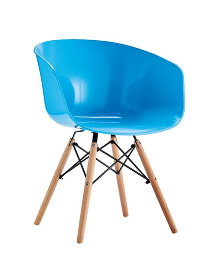 Dining chair with beech wood legs/PP-647