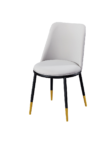 Europe luxury velvet fabric modern dining chair/DN-007