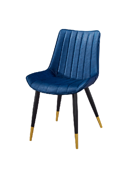 Europe luxury velvet fabric modern dining chair/DN-014