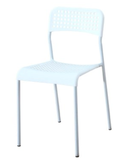 Plastic stackable dining chair/PP-686