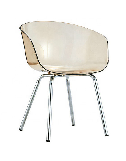 Plastic Armrest Dining Chair/PP-647-S