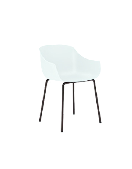 Dining chair with metal legs/Pendul62-4P