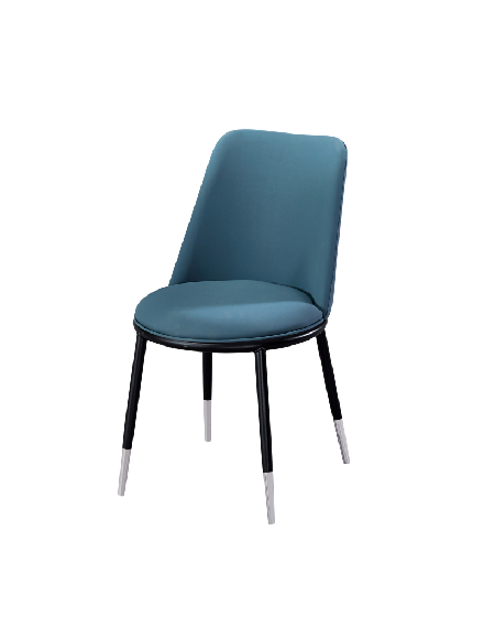 Europe luxury velvet fabric modern dining chair/DN-007