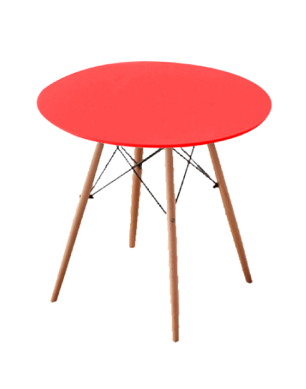 Modern round side dining table/DT-02B