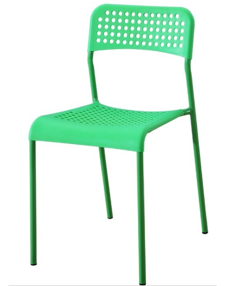 Plastic stackable dining chair/PP-686