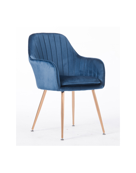 Europe luxury velvet fabric modern dining chair/DN-013