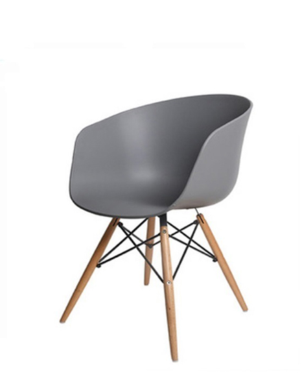 Dining chair with beech wood legs/PP-647