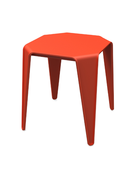 Lightweight easy-carry  plastic stool /PP-611
