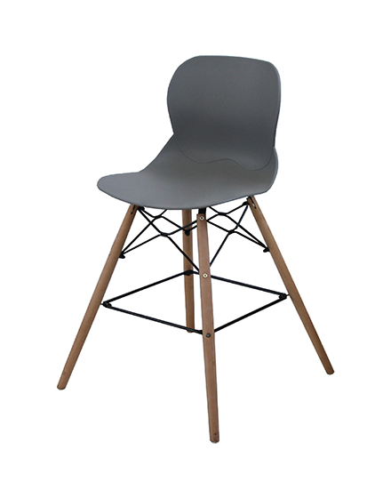 Plastic Club Bar Chair/PP-5129-H