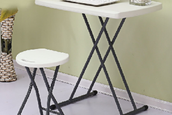 Metal frame plastic folding Stool /FS-101