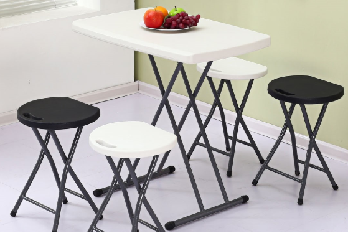Metal frame plastic folding Stool /FS-101