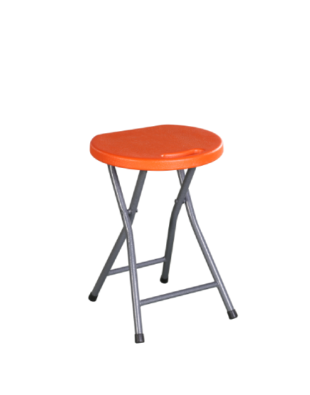 Metal frame plastic folding Stool /FS-101