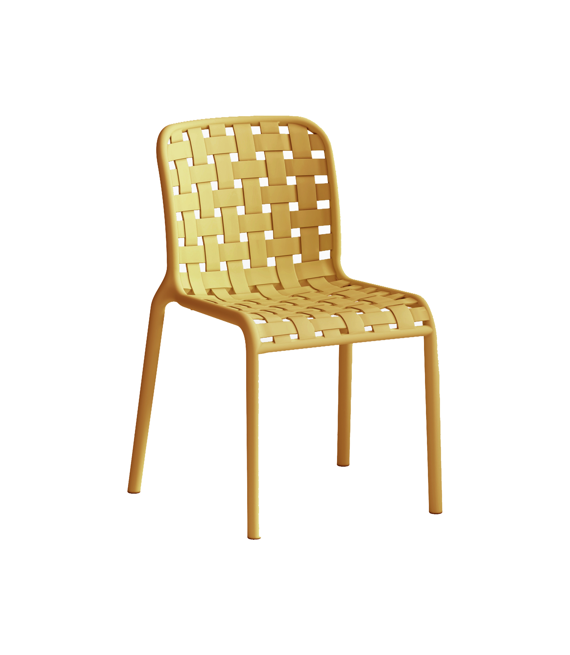Colorful plastic chair