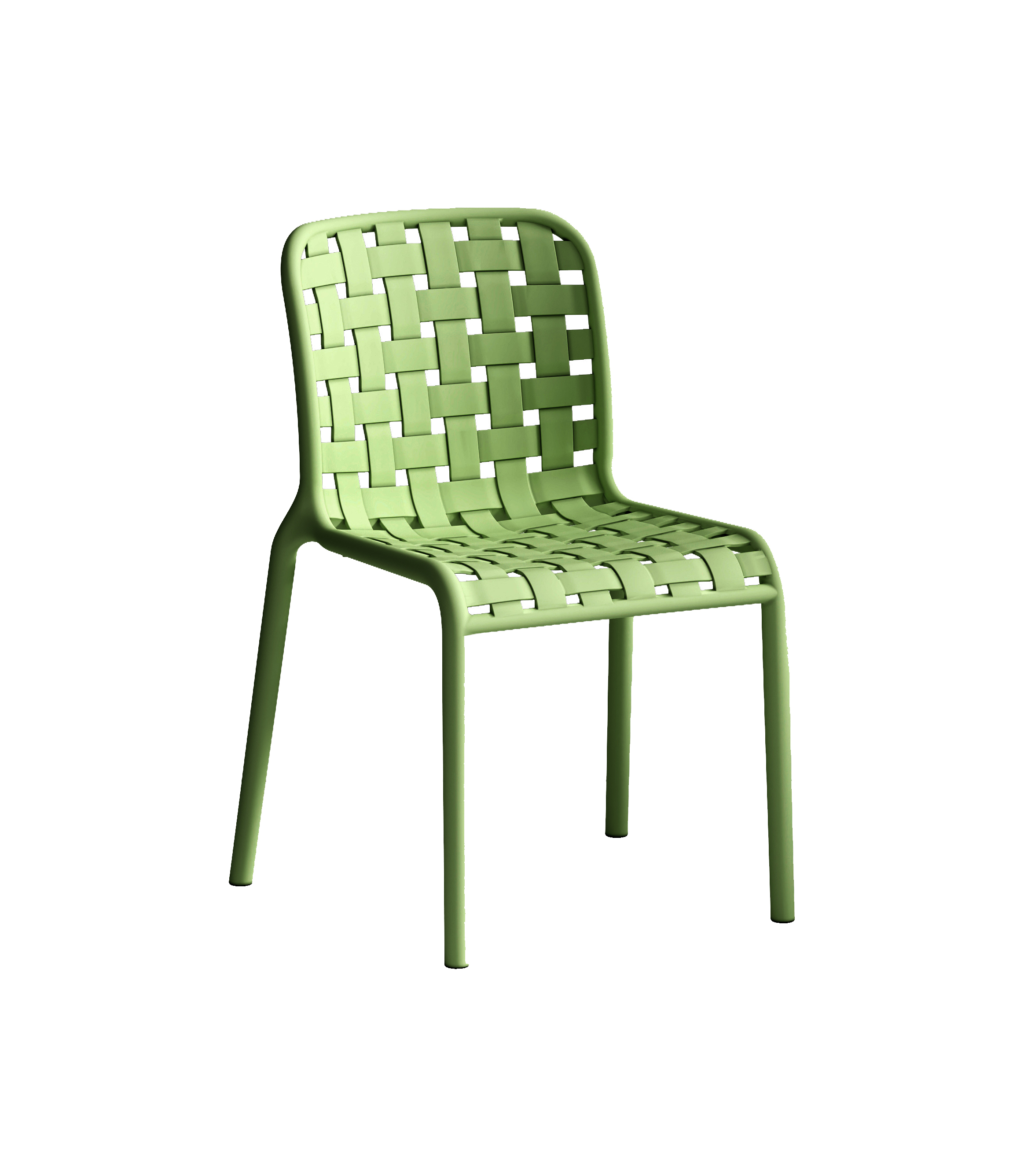 Colorful plastic chair