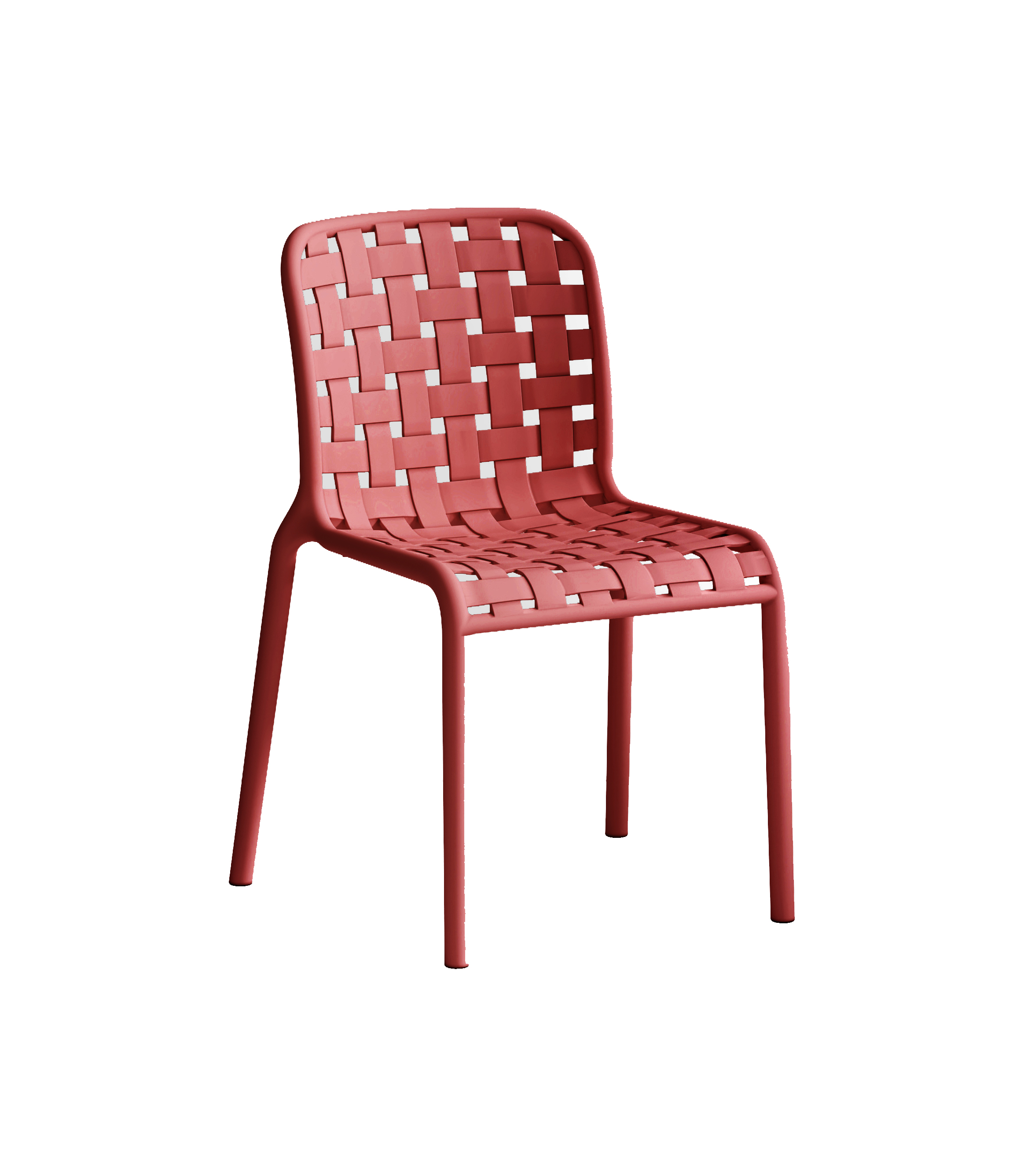 Colorful plastic chair