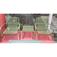 Our new sofa sets – Double seat sofa, single sofa, two coffee tables and footrest